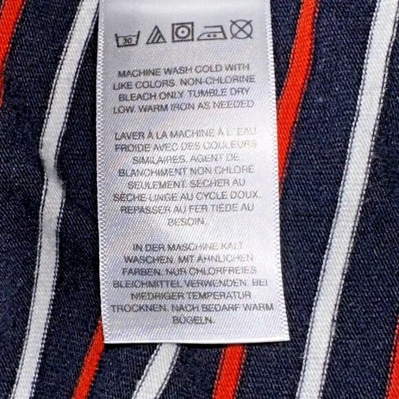 Madewell Highpoint Red, White, Blue Franklin Stripe Tank Dress Swing Trapeze M - Picture 8 of 8